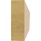 Ekena Millwork 2in. W x 6in. H x 24in. L Carmel Woodgrain TimberThane Rafter Tail, Primed Tan RFTUR02X06X24CARRCPR - alternate 6